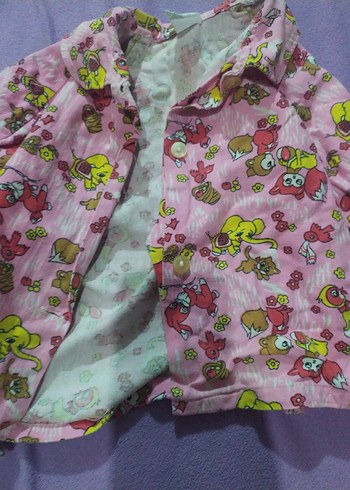 Nakışlı Beyaz Kız Çocuk Bolero - Görsel 6