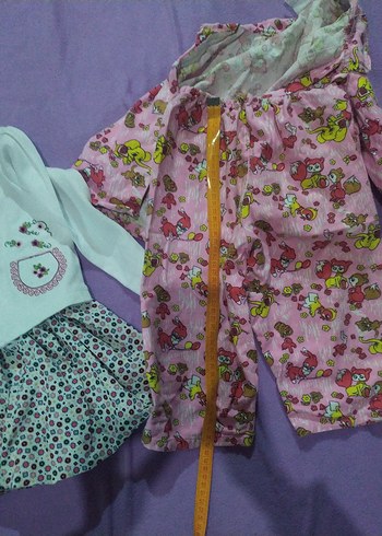 Nakışlı Beyaz Kız Çocuk Bolero - Görsel 9