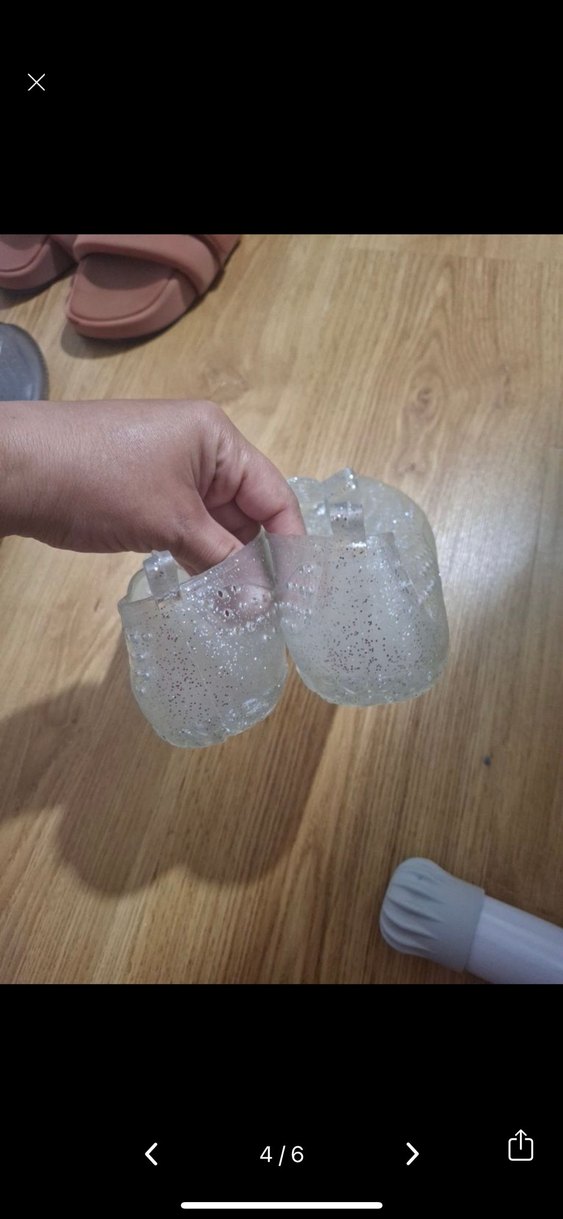 Şeffaf kadın Plaj Ayakkabısı - Görsel 4