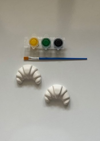 Beyaz mini croissant - Görsel 7