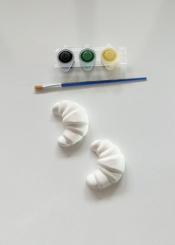 Beyaz mini croissant - Görsel 4