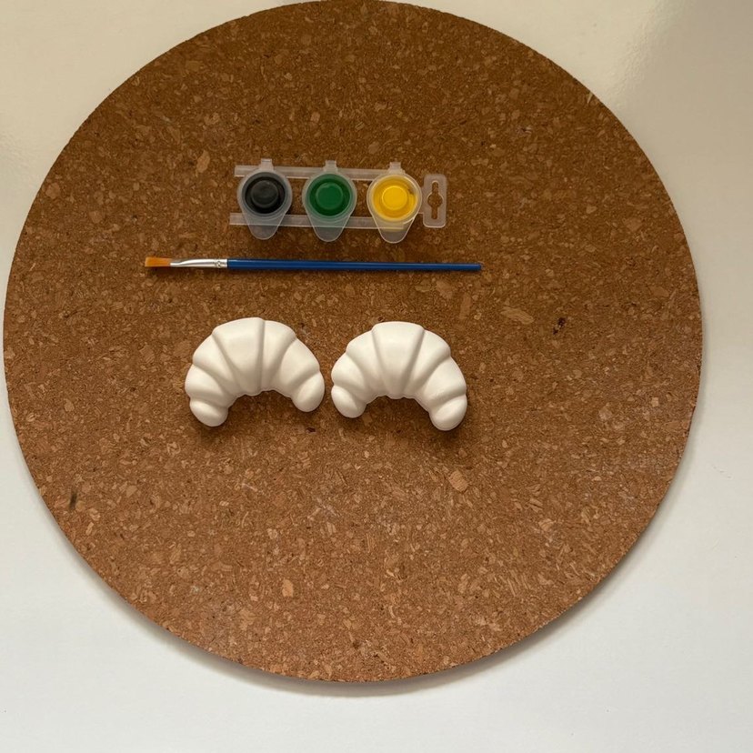 Beyaz mini croissant - Görsel 2