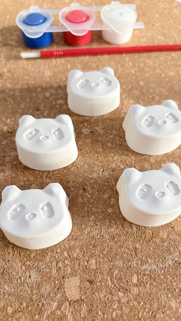 Beyaz Hayvan Figürlü Çocuk Puzzle Seti - Görsel 4