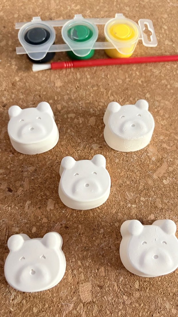 Beyaz Hayvan Figürlü Çocuk Puzzle Seti - Görsel 3