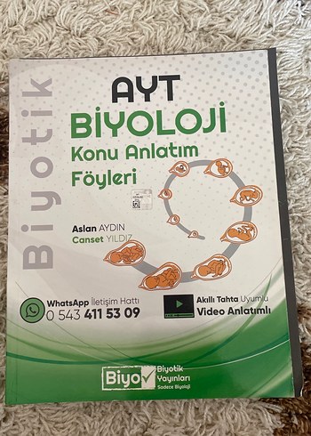 AYT Biyoloji Konu Anlatım Föyleri
