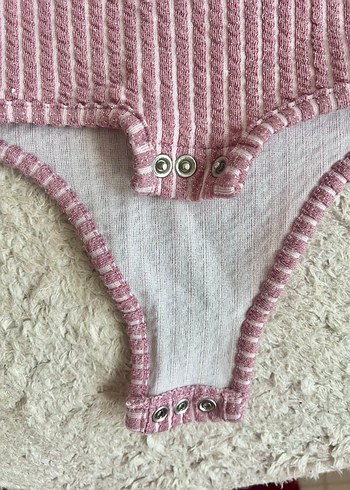 Uzun Kollu Çıtçıtlı Body - Görsel 2