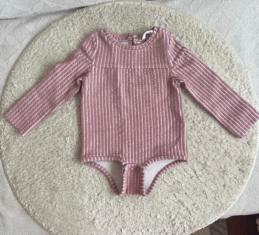 Uzun Kollu Çıtçıtlı Body - Görsel 3