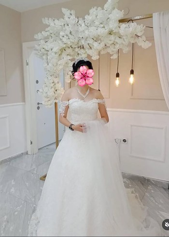 gelinlik duvak seti - Görsel 2