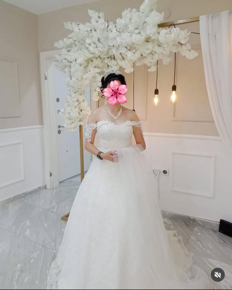 gelinlik duvak seti - Görsel 2