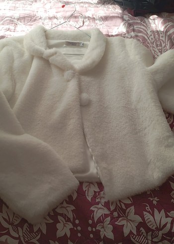 Beyaz Kürklü Bolero - Görsel 2