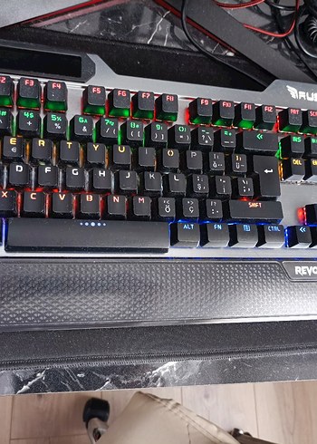 Rush Revolver Blue Swich Tam Mekanik Klavye - Görsel 2
