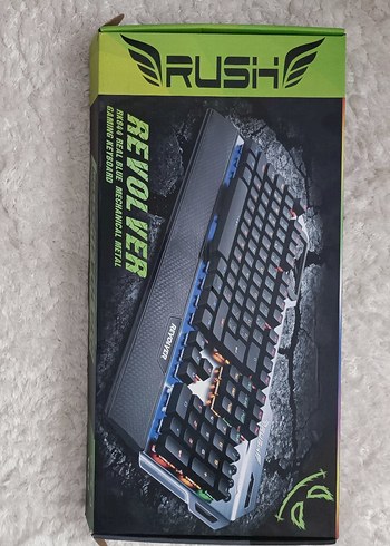Rush Revolver Blue Swich Tam Mekanik Klavye - Görsel 3