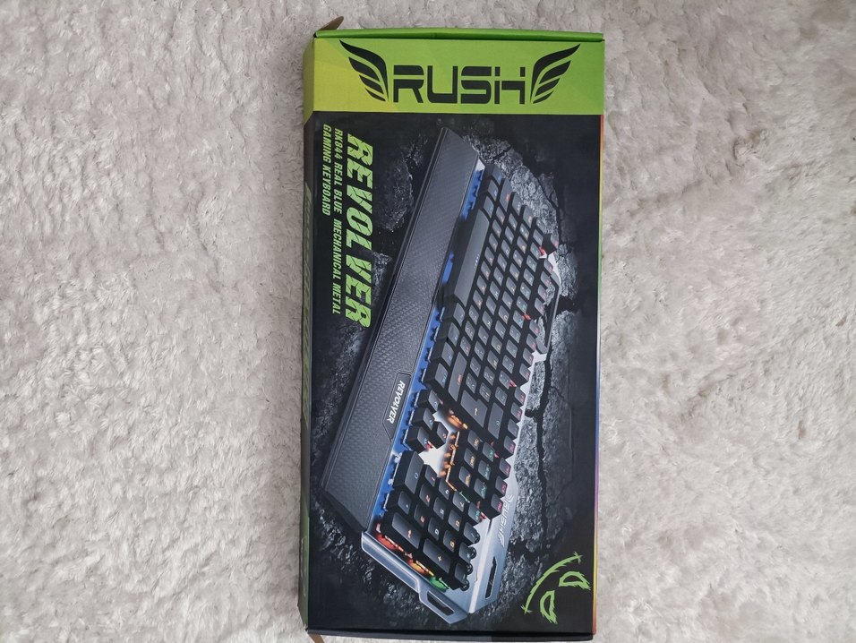 Rush Revolver Blue Swich Tam Mekanik Klavye - Görsel 3