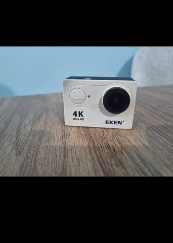 EKEN 4K Ultra HD Beyaz Aksiyon Kamerası