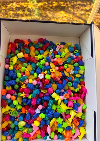 Renkli Çeşitli Boncuk Seti - Görsel 3