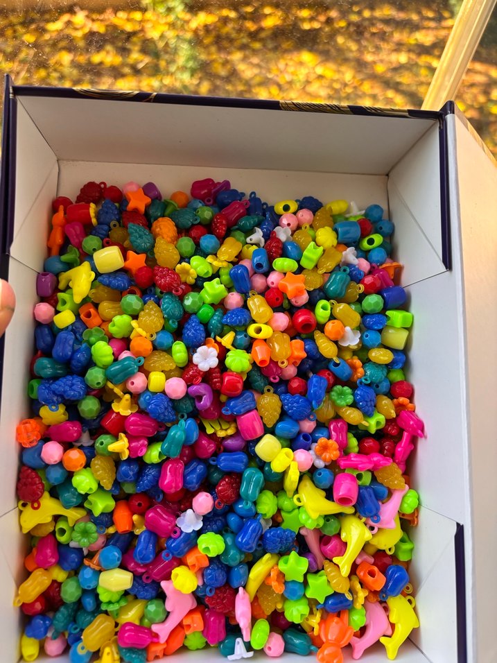 Renkli Çeşitli Boncuk Seti - Görsel 3