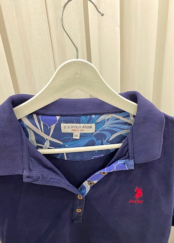 xxl Beden Lacivert Polo Tişört