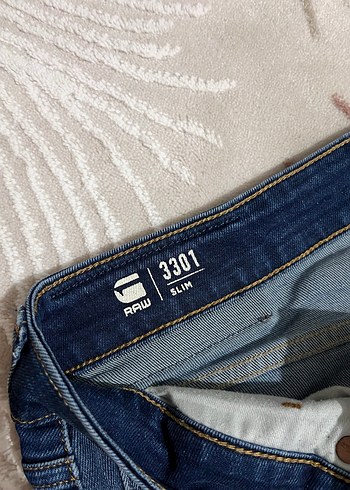 Düğmeli Erkek Regular Fit Mavi Denim Jean - Görsel 3