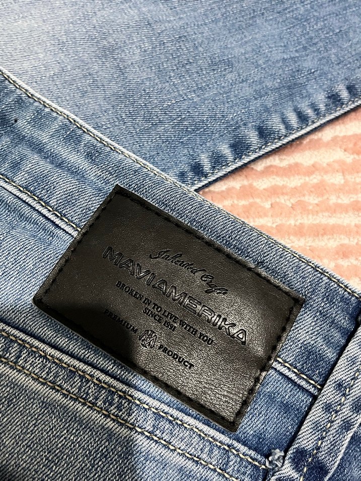 Erkek Açık Mavi Regular Fit Denim Pantolon - Görsel 3
