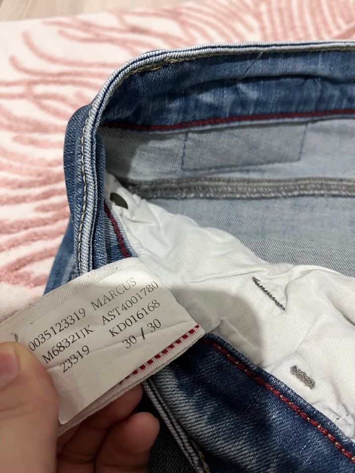 Erkek Açık Mavi Regular Fit Denim Pantolon - Görsel 5