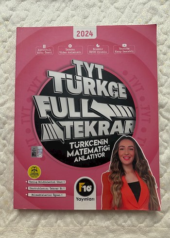 TYT Türkçe Full Tekrar 2024 Sınav Kitabı