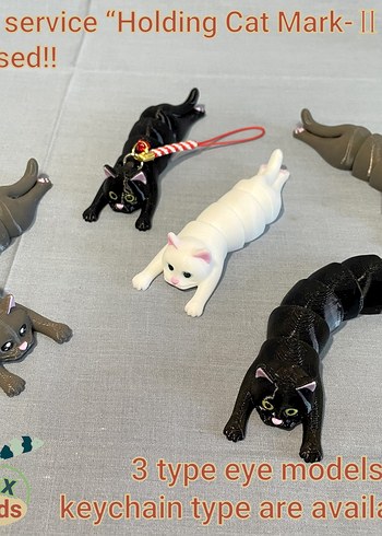 Beyaz Kedi Figürlü Aksesuar - Görsel 5