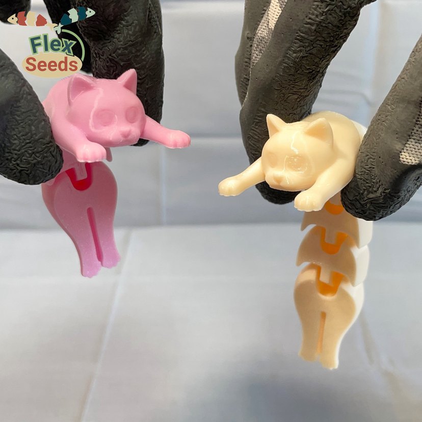 Beyaz Kedi Figürlü Aksesuar - Görsel 3