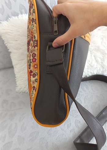 Renkli Baskılı Bohem Kadın Çanta - Görsel 6