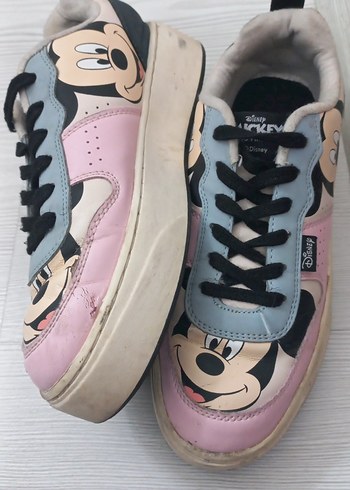 Pembe Mickey Mouse Sneakers - Görsel 5