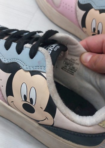 Pembe Mickey Mouse Sneakers - Görsel 3