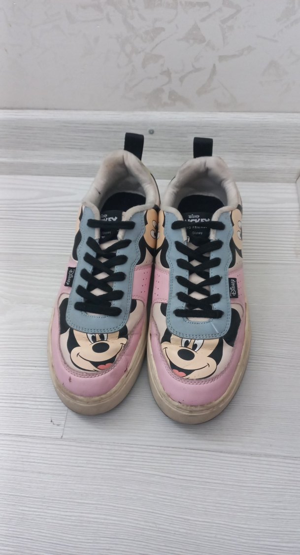 Pembe Mickey Mouse Sneakers - Görsel 2