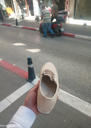 39 Beden ten rengi Renk Beyaz Bağcıklı Stiletto Topuklu Kadın Günlük Ayakkabı