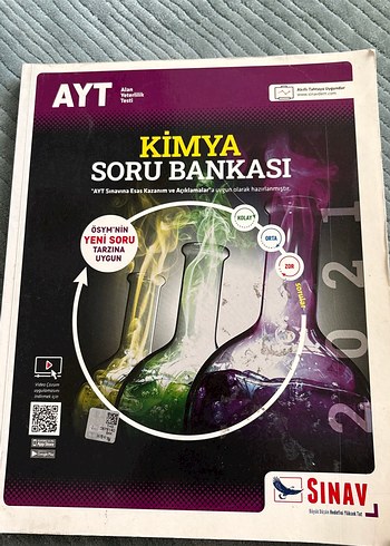 AYT Kimya Soru Bankası - Sınav Yayınları