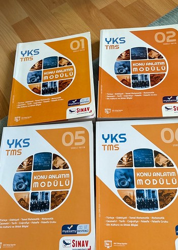 YKS TMS Konu Anlatım Modülleri 4'lü Set