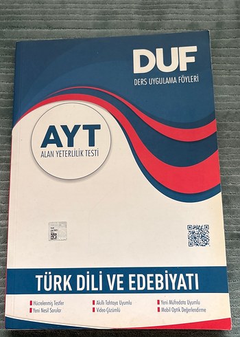 DUF AYT Türk Dili ve Edebiyatı Test Kitabı