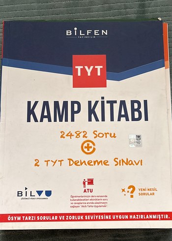 Bilfen TYT Kamp Kitabı - 2482 Soru ve 2 Deneme