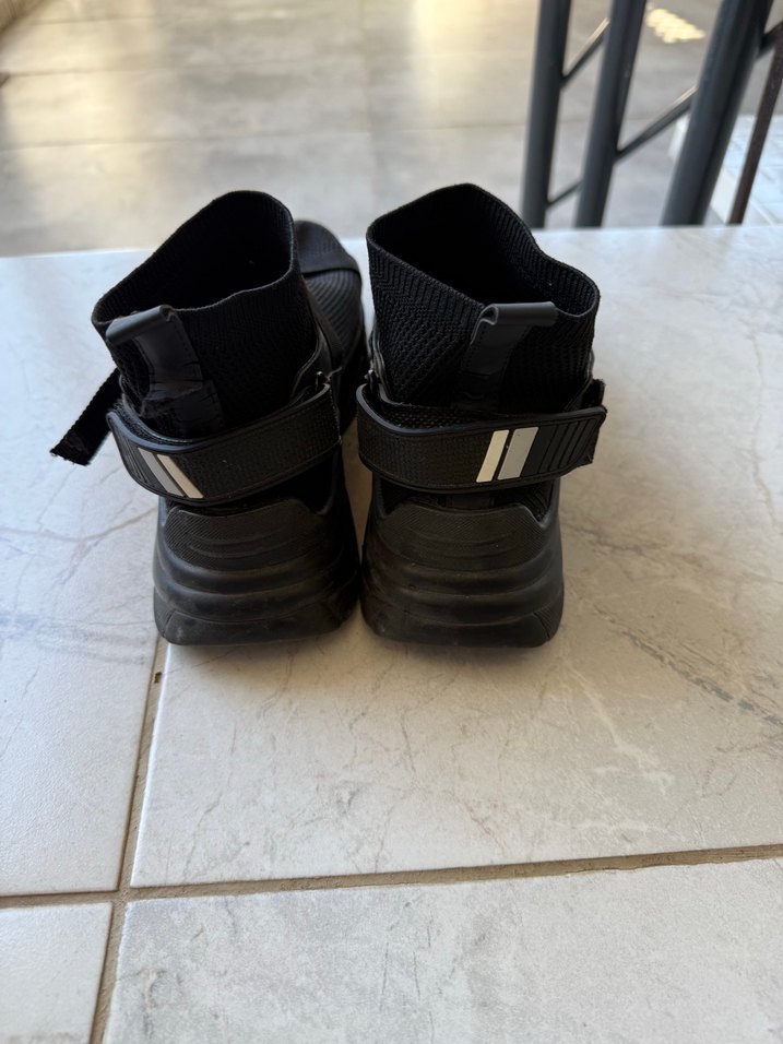 Tokalı Erkek Siyah Bot - Görsel 4