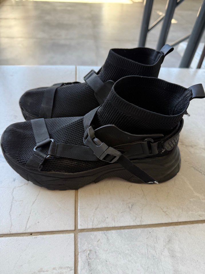 Tokalı Erkek Siyah Bot - Görsel 2