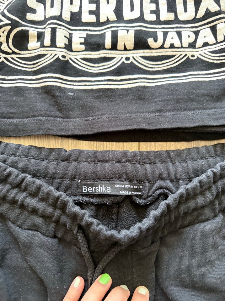 Siyah Baskılı Erkek Mini Pijama Takımı - Görsel 5