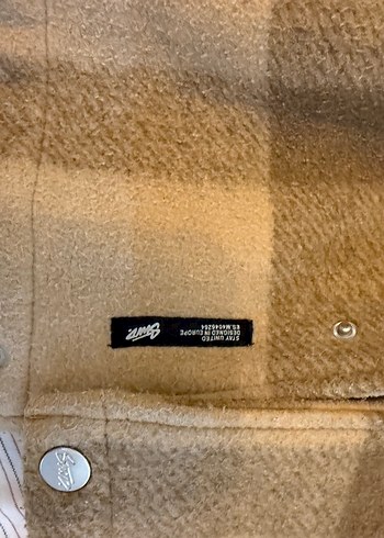 Bej Düğmeli Midi Boy Hamile Kabanı - Görsel 2