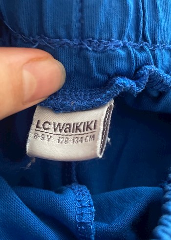 LC Waikiki Erkek Çocuk Koyu Mavi Pamuklu Şort