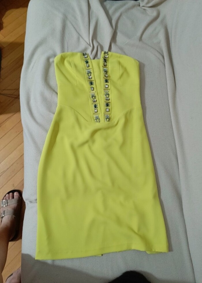 SPAZİO GECE ELBİSESİ - Görsel 5