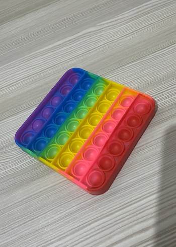 Renkli Pop It Stres ve Zeka Oyuncağı - Görsel 2