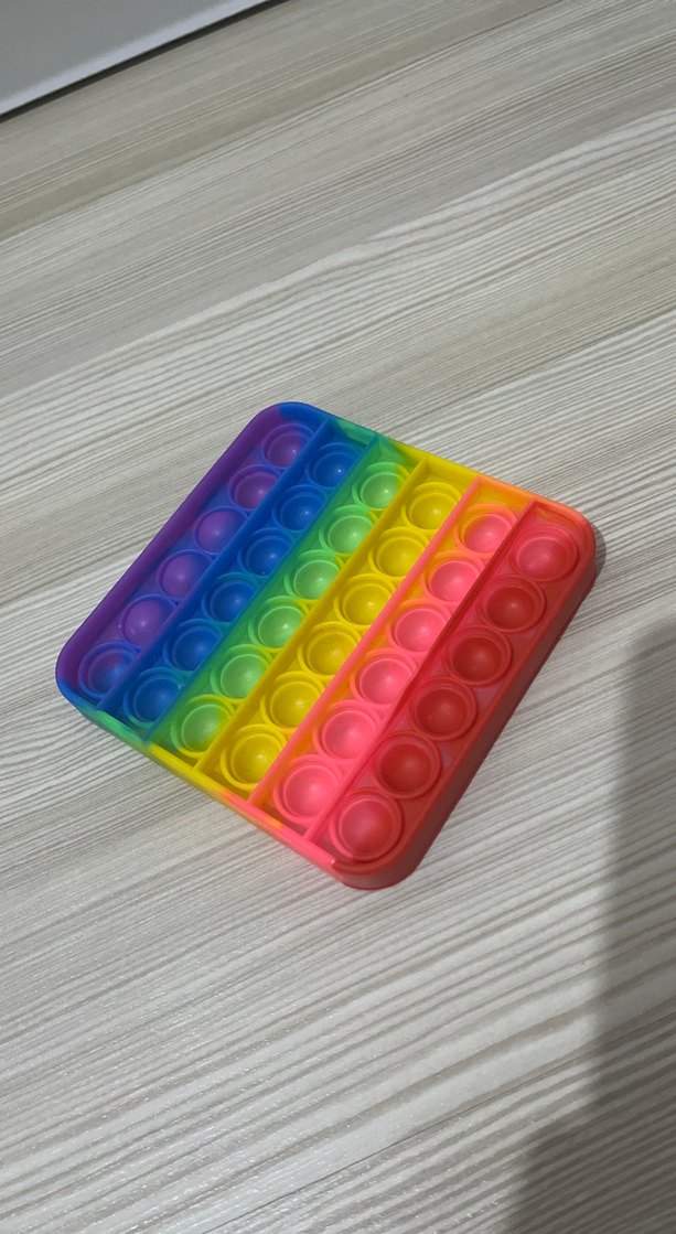 Renkli Pop It Stres ve Zeka Oyuncağı - Görsel 2