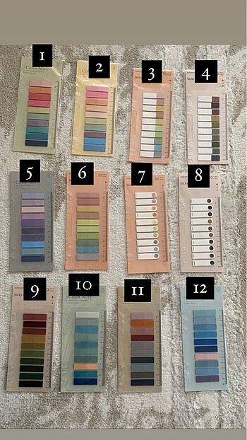 3 adet Post it