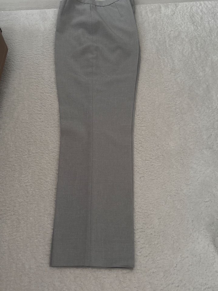 Gri Kadın Kumaş Pantolon - Görsel 4
