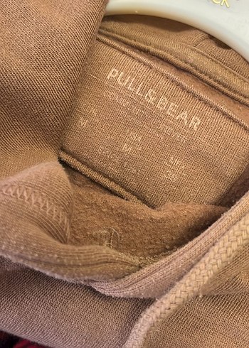 Kahverengi Kapüşonlu Salaş Sweatshirt - Görsel 6