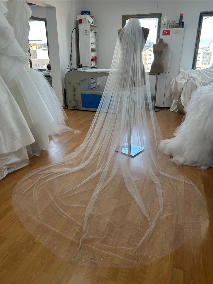 Simli Gelin Duvağı - Görsel 3