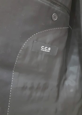 Sarar Siyah Düğmeli Erkek Takım Ceketi