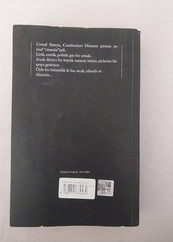  Sevda Sözleri - Cemal Süreya Şiir Kitabı